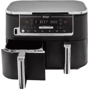 Ninja Foodi DualZone AF451EU – Friteuse sans huile 9,6L avec sonde