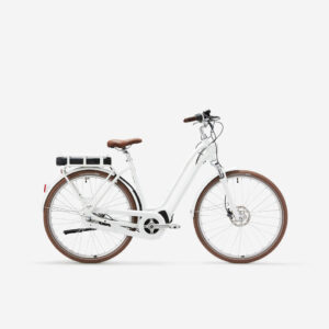 Elops 920 Connect LF – Vélo de ville électrique Blanc